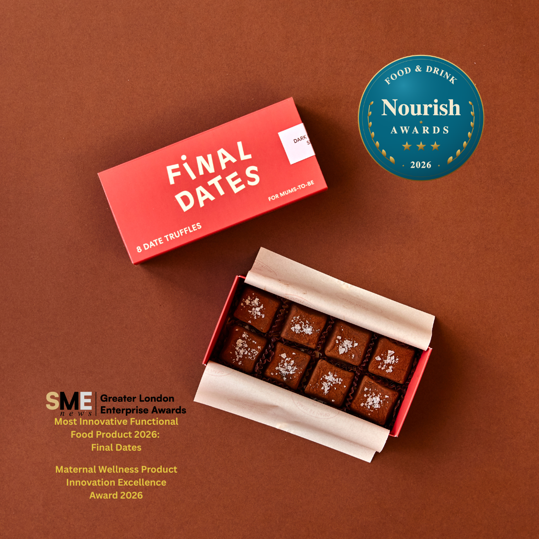 Final Dates – Mum-to-Be Treat & Mum-to-Be Gift | Dark Chocolate Date Truffles