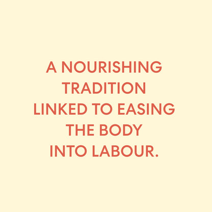 our chocolate date truffles are a nourishing tradition linked to easing the body into labour